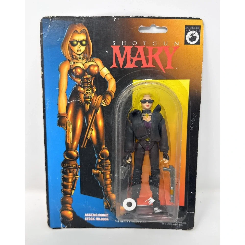 1997 Shotgun Mary VARIANT Figure -‎ Antarctic Press - 0004 -NEW Sealed